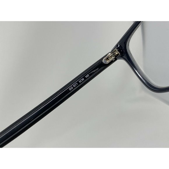 GUCCI 1071 GG 1071 5CM Optical EYEGLASSES Frame Smoked Blue 54 [] 16 145 - Picture 7 of 12